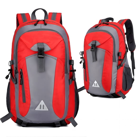 GASTROPOD 2026 New 40L Hiking Backpack Outdoor Camping Rucksack Waterproof Shoulder Travel Back Bag Red, for Hiking, Trekking, Camping, Outdoor Adventures, Travel, Mountain Climbing, Weekend Getaways