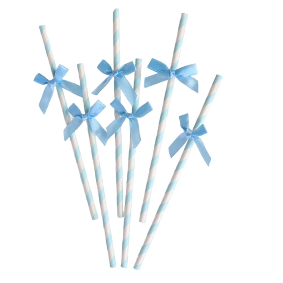 BPPEG 5Pcs Paper Straws High Pressure Filtration Anti Fouling Disposable Style2