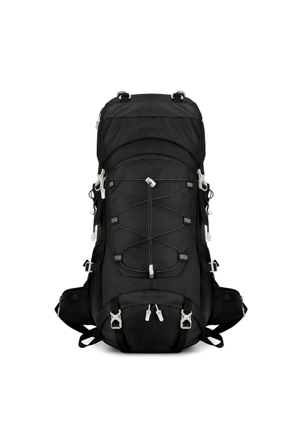 2026 New 60L Travel Hiking Camping Backpack with Rain Cover, Backpack Water Resistant, Climbing Backpack for Men Women for Trekking, Outdoor Adventures, Long Hikes, Travel, Camping