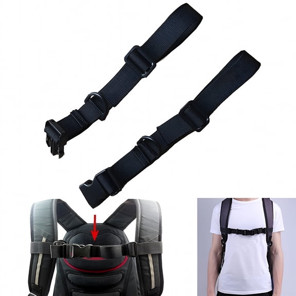 GASTROPOD 2026 New Adjustable Chest Harness Strap for Backpack Shoulder Webbing for Hiking, Camping, Backpacking, Outdoor Activities, Travel, Load Distribution