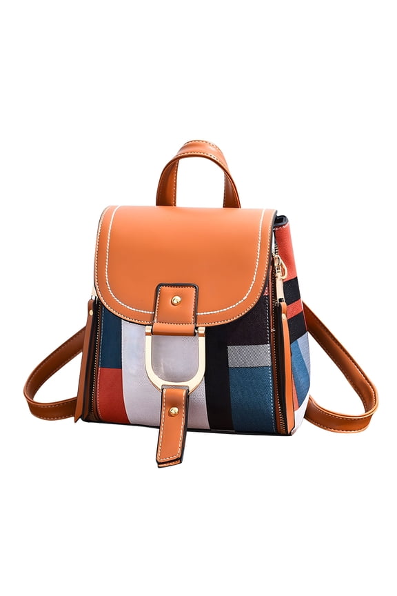 2026 New Backpacks for Adults Women'S Korean Fashion Backpack Large Soft Leather Travel Backpack Luggage Bags Organizers Men Rolling Luggage Bag with Wheels