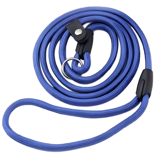 GASTROPOD 2026 New Breakaway Dog Collar Leashes Dog Slip Leash Strap Rope Dog Training Leash Strong Slip Standard Adjustable Traction Collar Pet Nylon Leash for Small Medium Dogs (Blue S)