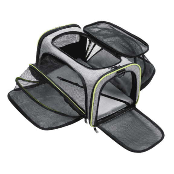 GASTROPOD 2026 New Cat Carrier,Expandable Design for Extra Pet Space Cat Backpack,Multiple Carrying Styles Cat Backpack Carrier,Airflow-Boosting Mesh Panels Cat Bag,Style2