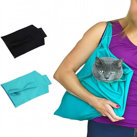 GASTROPOD 2026 New Cat Carrier Pouch Calming Design for Stress-Free Travel Cat Carrier Pouch Rip-Resistant&Water-Resistant Material for Visits and Car Rides (Blue)