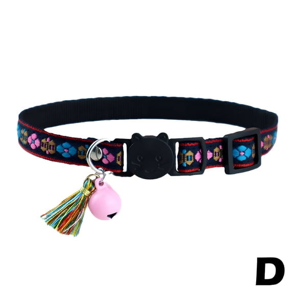 GASTROPOD 2026 New Cat Collar Breakaway with Bells, Adjustable Cute Tribal Pattern Kitten Safety Collars for Boys
