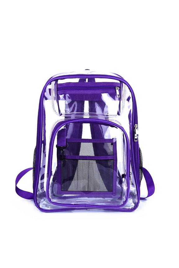 2026 New Clear Backpack,Transparent Design Mini Backpack,Convenient Security Check Waterproof Backpack,Fashionable Design Travel Backpack for Women Men,
