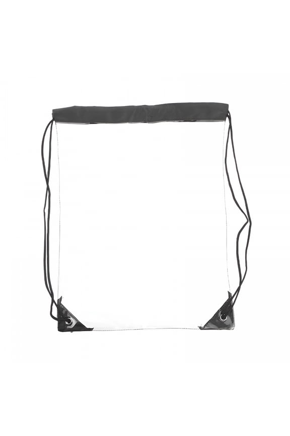 2026 New Clear Drawstring Backpack for Stadium, Travel & Work for Gym,School,Concerts,Beach,Commute,Shopping