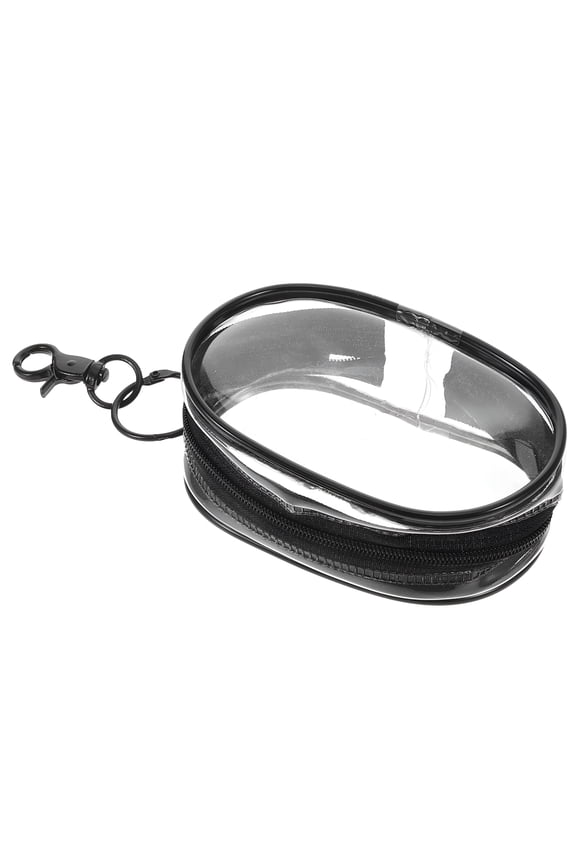 2026 New Clear Purse Keychain Wallet Portable Small Transparent Pouch Mini Zipper Wallet Waterproof Keychain Bag for Women for Travel,Daily,Shopping,Outdoor