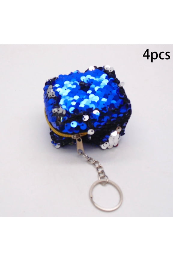 2026 New Coin Purse,Fun Flip Design for Customization Keychain Wallet,Vibrant Sequin Accents Small Wallets for Women,For Daily Use,Accessory,Travel,Parties,Gift Ideas