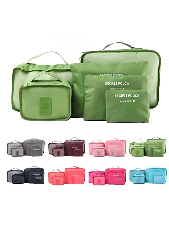 2026 New Compression Packing Cubes, Travel Packing Organizers for Suitcases, Clothing Bag, Accessories Bags Packing Cubes for Clothes, Shoes, Electronics