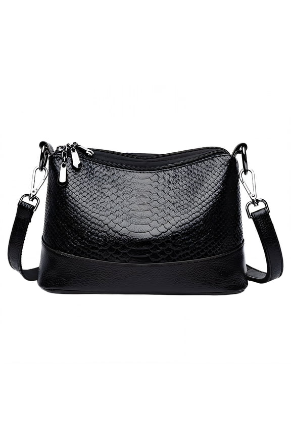 2026 New Crossbody Bags for Women,Multi-Section Layout Womens Purses and Handbags,Organized Everyday Essentials Shoulder Purse,For Work,Shopping,Travel,Black