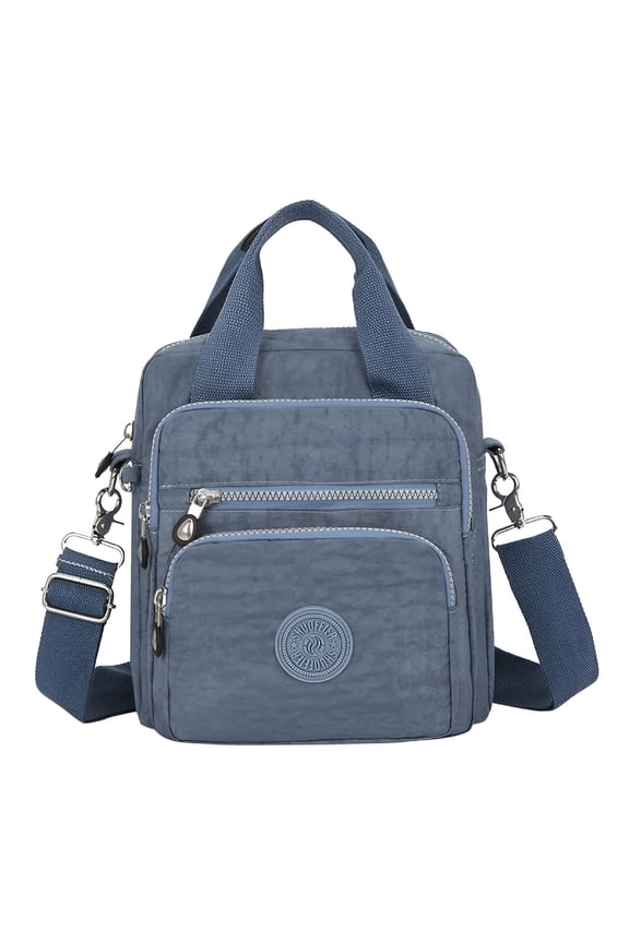 2026 New Crossbody Bags for Women Nylon Travel Multi Pocket Cross Body Messenger Purses Top Handle Shoulder Handbags Travel Crossbody Bags for Women