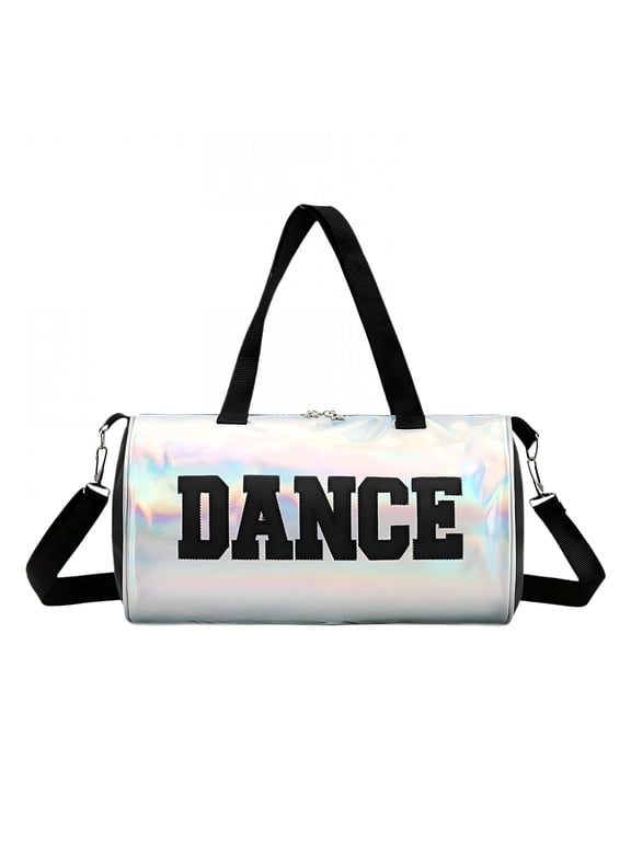 2026 New Dance Duffle Bag Handbag Portable Multifunction Weekend Bag for Travel Dancing Gymnastics for School, Sports, Weekend, Outdoor, Gym Children'S Day Gift