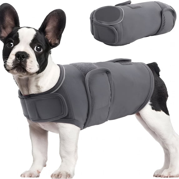 GASTROPOD 2026 New Dog Anxiety Vest, Anxiety Relief for Dogs, Comfort Dog Calming Vest, Vet Visits, Separation Anxiety Relief for Dogs, Gray