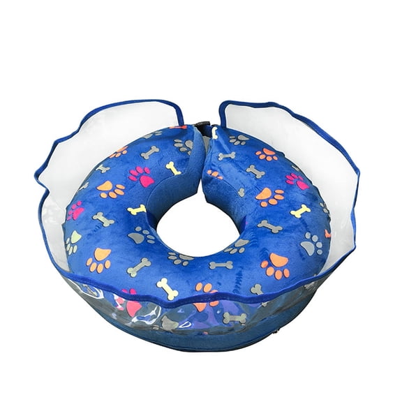 GASTROPOD 2026 New Dog Cone Snug Breathable Dog Cone Collar Soft Supple Cat Cone Collar Soft Blue M for Post-Surgery Recovery Injury Prevention Skin Healing Grooming Vet Visits
