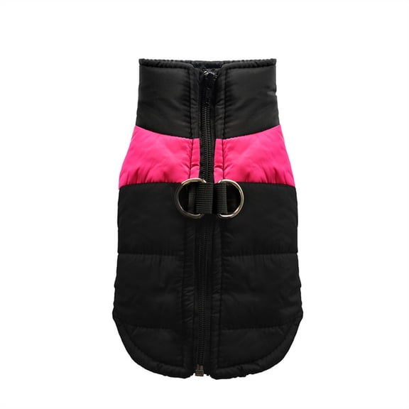 GASTROPOD 2026 New Dog Jacket Built-In Durability with Dual D-Rings Dog Costume Zipper with Anti-Pinch Design Puppy Clothes S for Outdoor Walks Hikes Rainy Days Daily Wear