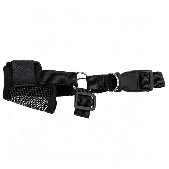 GASTROPOD 2026 New Dog Muzzle,Soft Mesh Covered Muzzles for Small Medium Large Dogs,Anti-Barking Muzzle with Adjustable Straps,Prevent Biting Chewing and Licking