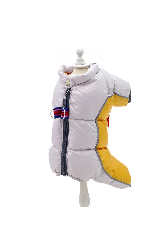 2026 New Dog Rain Coat,Heavy Padding Inside Dog Winter Coat,Cold Weather Guard Dog Jackets for Small Dogs,Gray1,M,For Winter Walks,Cold Weather Protection,Pet Comfort,Outdoor Adventures