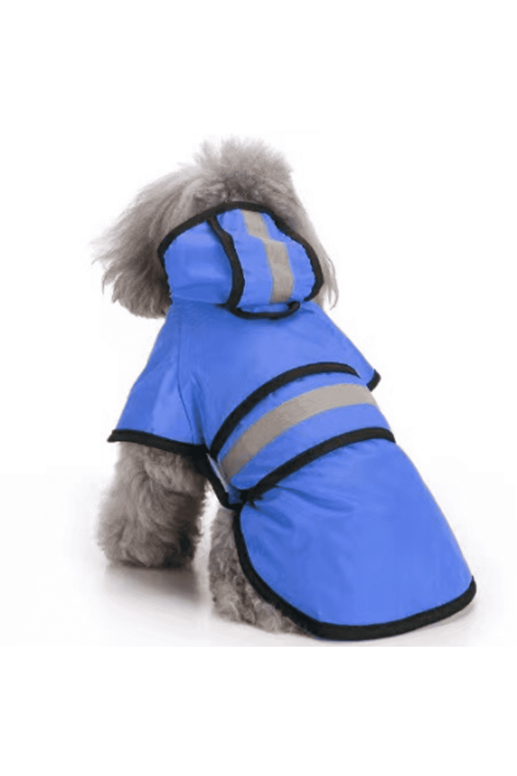 2026 New Dog Raincoat,Compatible with Collars and Leashes Dog Rain Jacket,Reflective Detailing for Added Safety Pet Raincoat,M