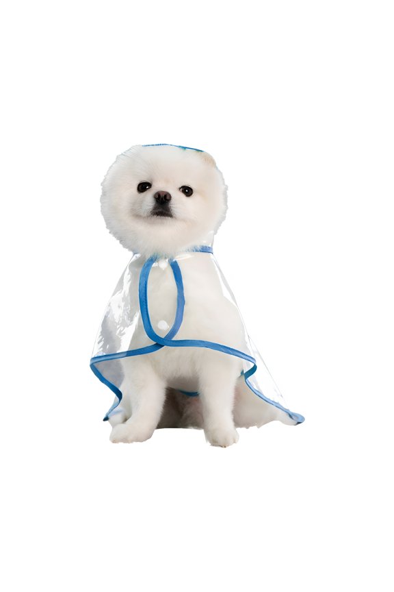 2026 New Dog Raincoat Hooded Cat and Dog Raincoat Lightweight Adjustable Suitable for Small and Medium Dogs