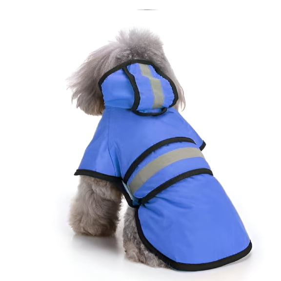 GASTROPOD 2026 New Dog Raincoat Waterproof Reflective Slicker - Lightweight Breathable Hooded Poncho Rain Coat Jacket for Small Medium Large Dogs