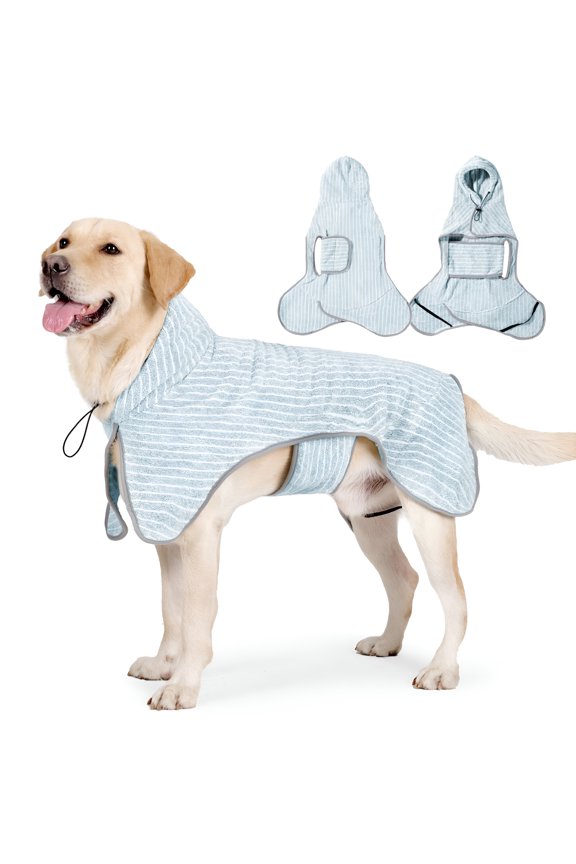 2026 New Dog Raincoat for Small and Medium Dogs  Waterproof Hooded Jacket with Leash Hole and Reflective Design, for Walks and Hikes
