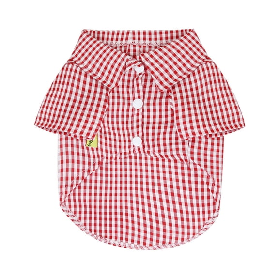GASTROPOD 2026 New Dog Shirts,Stylish Plaid Pattern for Every Occasion Dog Clothes,Seasonal Versatility YouLl Love Puppy Clothes,Xl