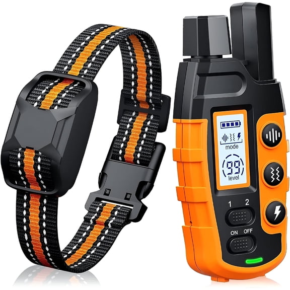 GASTROPOD 2026 New Dog Shock Collar - 3300Ft Rechargeable Waterproof Training Collar with Remote for Small, Medium and Large Dogs, Safe Beep, Vibration and Shock Modes (5-120Lbs)