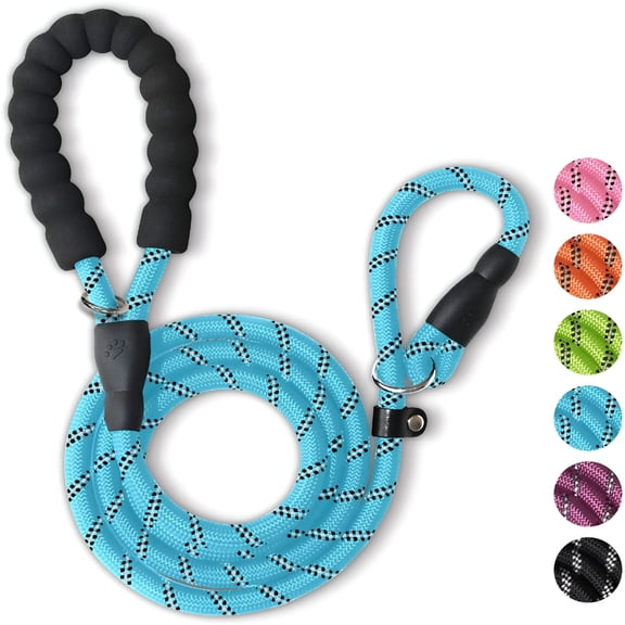 GASTROPOD 2026 New Dog Training Slip Leash, Dog Slip Lead, Puppy Obedience Recall Training Lead, 6 Ft Long, Heavy Duty Rope with Reflective Design, Comfortable Handle, for Medium Large Dogs