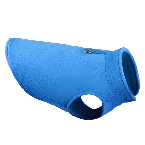 GASTROPOD 2026 New Dog Winter Coat,Cozy Fleece Dog Puffer Jacket,Comfortable Design Dog Coats for Small Dogs,Light Blue,M for Cold Weather, Outdoor Walks, Winter Protection, Pet Comfort.