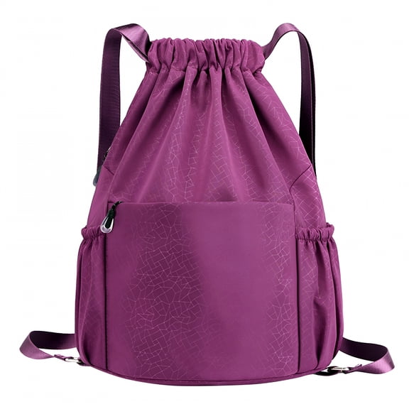 GASTROPOD 2026 New Drawstring Backpack Bag,Multi-Functional Portable Storage Bag,Waterproof Draw String Back Sack with Zip Pocket,Super Light Basketball Backpack,Gym Drawstring Bags for Men Women