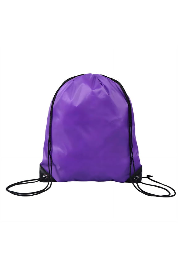 2026 New Drawstring Backpack Minimal Weight Drawstring Bags Maximum Storage Personalized Adjustable Shoulder Straps Draw String Back Bag Style4 for Gym School Travel Sports Purple