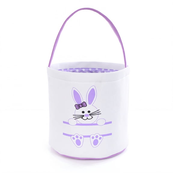 GASTROPOD 2026 New Easter Bags Cute Patterns Easter Gift Bags Reusable Gift Bags for Kids Embroidery for Easter Celebrations Gifting Egg Hunts Parties Special Occasions Family Gatherings