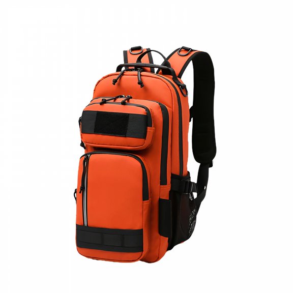 GASTROPOD 2026 New Fishing Backpack Fishing Gears Bag Back Pack Fishing Equipment Bag Fishing Tackle Boxes Backpack for Outdoor Hiking Traveling for Camping,Boating,Picnic,Orange