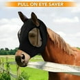 thumbnail image 1 of GASTROPOD 2026 New Fly Masks for Horses,Equine Mesh Mask,Fly Mask with Ears,Horse Fly Mask with Nose Cover,Black for Outdoor Use,Grazing,Riding,Fly Protection,Summer,Pasture, 1 of 7