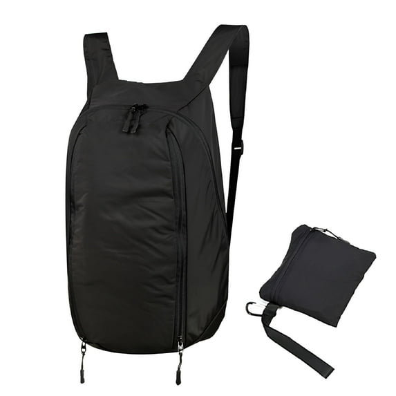 GASTROPOD 2026 New Foldable Motorcycle Backpack Waterproof Motorcycle Helmet Backpack 24L Large Capacity for Travel Camping Cycling Storage Bag for Commuting,Road Trips,Hiking,Shopping,Day Trips