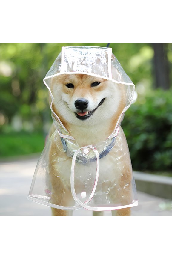 2026 New Full Cover Dog Raincoat, Four Legged Waterproof Transparent, Applicable Medium Large Small Dogs, Ideal All Weather Outdoor