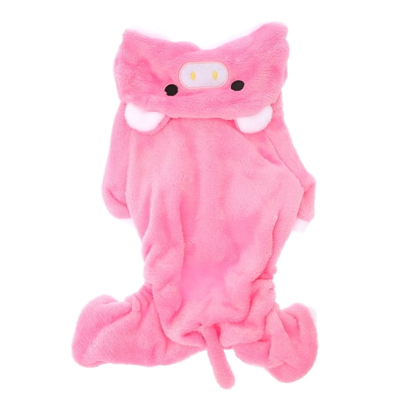 GASTROPOD 2026 New Funny Pet Dog Cat Clothes for Halloween Christmas Dress Up Cosplay Pink Pig Dog Pig Costume for Holiday, Party, Photoshoot, Cosplay Events - Size L
