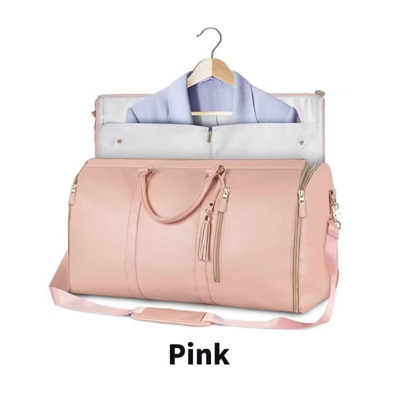 GASTROPOD 2026 New Garment Bags for Travel Large Capacity Travel Garment Bag Portable Suit Bag Travel for Business Vacation Wedding Pink