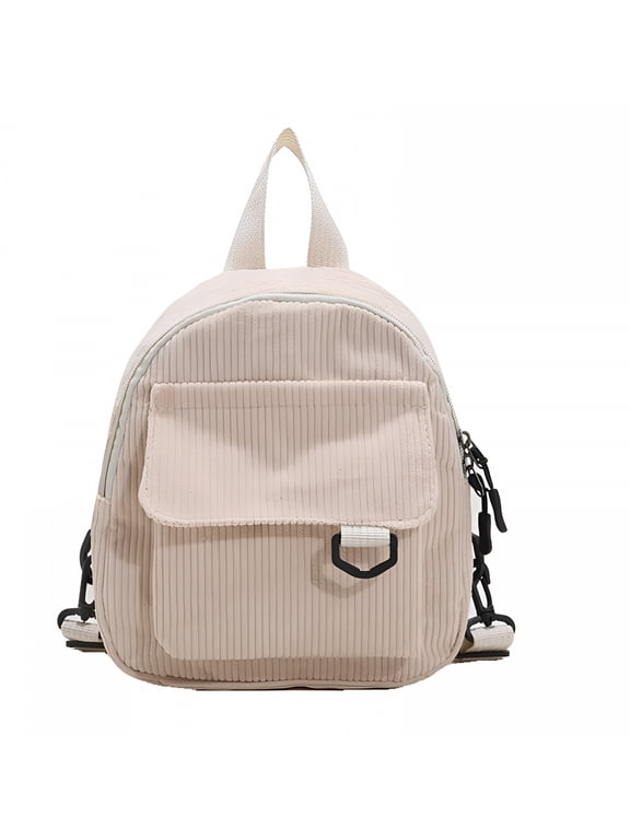 2026 New Home Essentials Back to School Small Backpack Purse for Women Aesthetic Mini Backpack Purse Cute Backpack Tiny Corduroy Backpack Mini Bookbag Purse (7.483.549.05In)