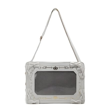 GASTROPOD 2026 New Ita Bag Crossbody Shoulder Bag Handbag for Travel, Shopping, School Transparent Messenger Bag