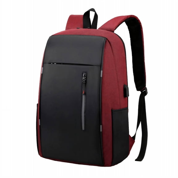 GASTROPOD 2026 New Laptop Bag Size Adjustable Straps College Backpack Generous Capacity Elastic Adjustable Straps Anti Theft Backpack Style7 Red for School Work Travel Daily Commute Business Trips