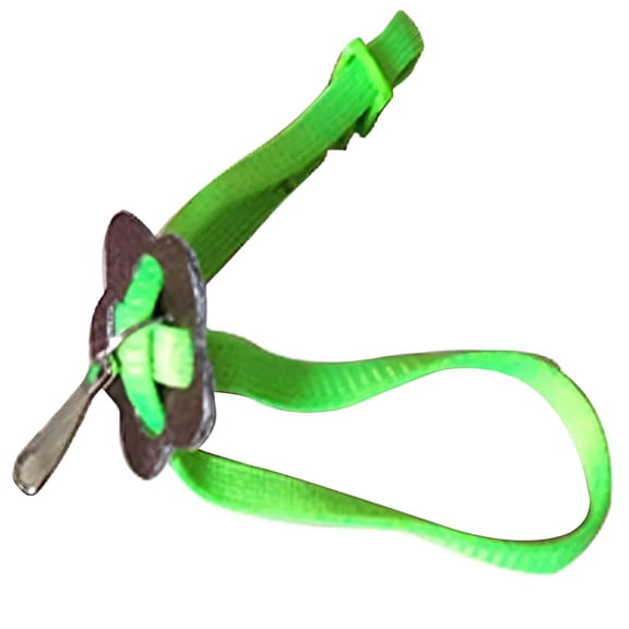 GASTROPOD 2026 New Lizard Leash Bearded Dragon Harness Adjustable Reptile Lizard Harness Leash Parrot Harness Turtle Lizard Suitable for Gecko Hamster Kitten Small Animal Outdoor Walking-Green