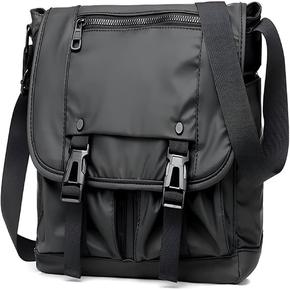 GASTROPOD 2026 New Men'S Crossbody Bag Waterproof Messenger Satchel Lightweight Shoulder Bag Multi-Pocket Briefcase for Work, Travel, Daily Use, Commuting, Outdoor Activities
