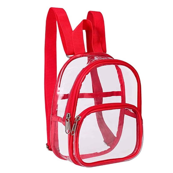 GASTROPOD 2026 New Mini Backpack Inner Pocket Travel Backpack Valuable Storage Clear Backpack Adjustable Straps for School Commute Travel Waterproof Backpack