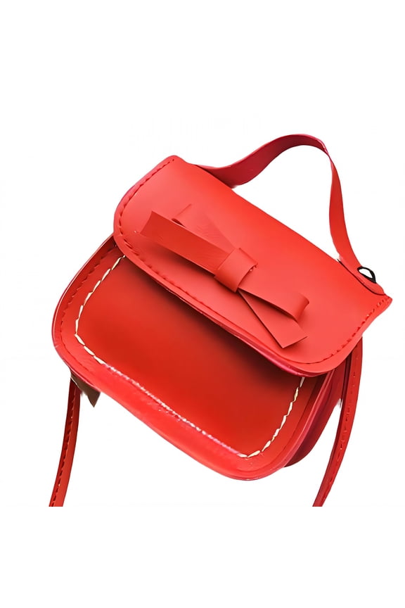 2026 New Mini Purse,Rounded Shape Toddler Purse,Eye-Catching Little Girl Purse,Red for Daily Use, Parties, Playdates, Outings, Shopping