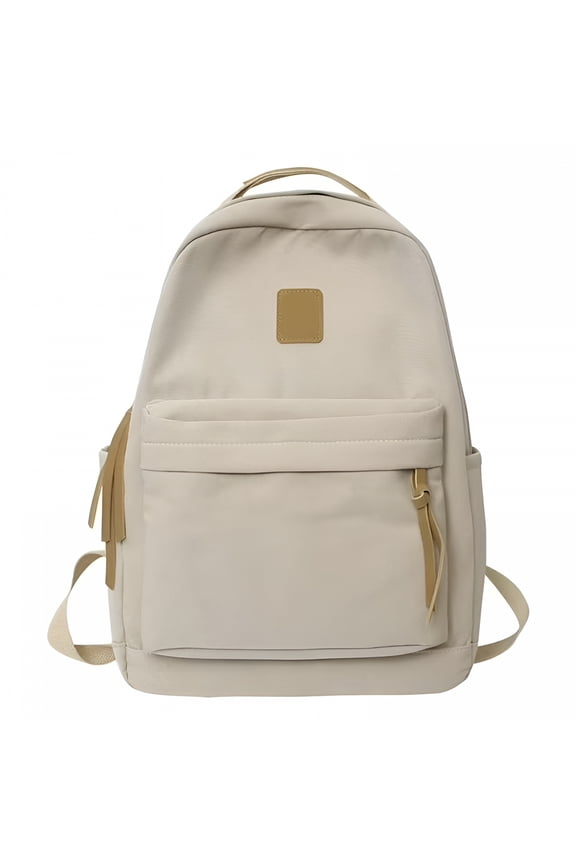 2026 New Minimalist Aesthetic Backpack Solid Preppy Backpack Light Academia Aesthetic Backpack Simple Backpack Book Bags (Sage Green)