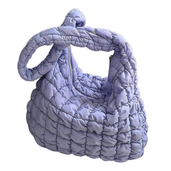 GASTROPOD 2026 New Puffy Tote Bag Daily Essentials Puffer Purse Down Fabric Puffy Bag 14112" for Daily Use Shopping Work Casual Outings Travel
