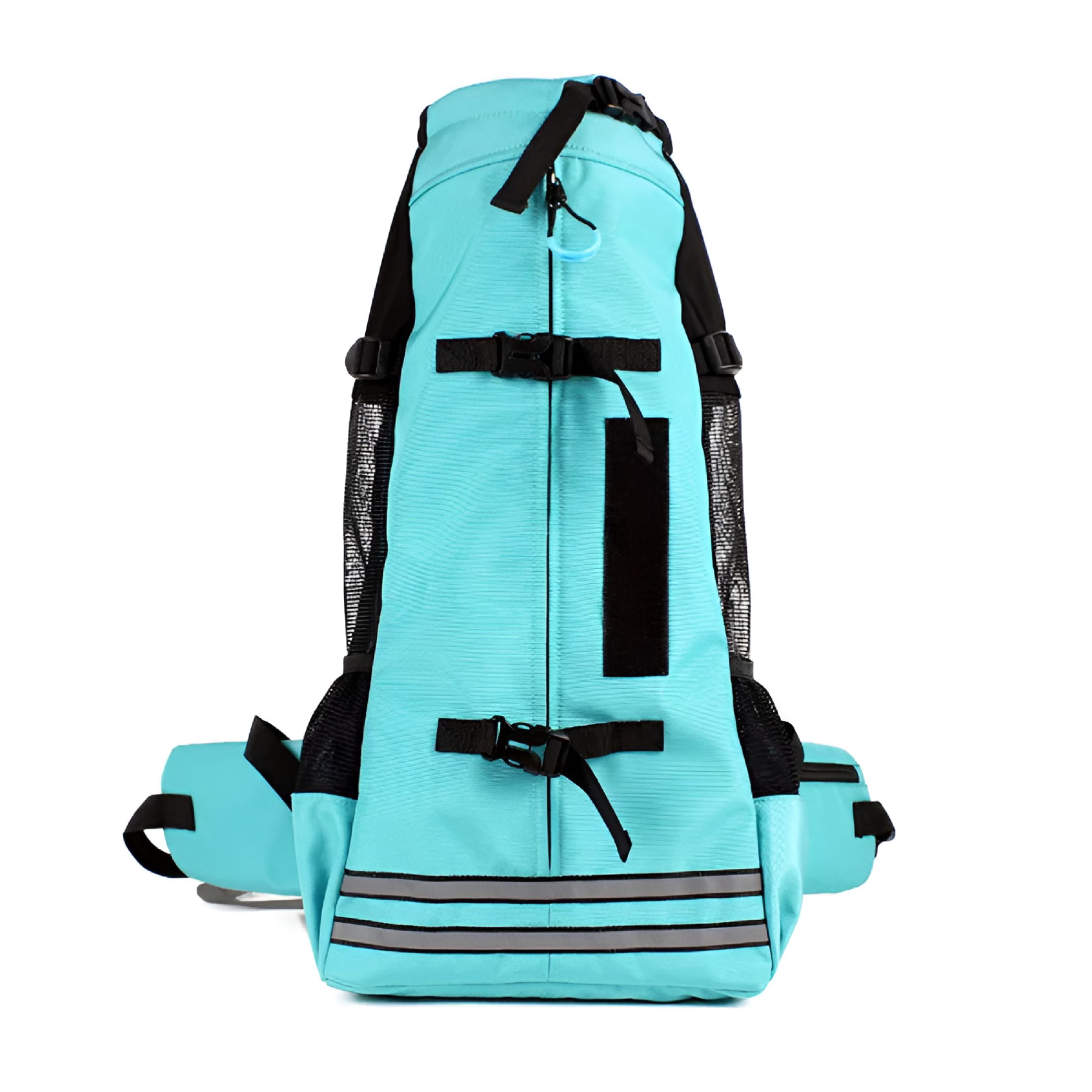 GASTROPOD 2026 New Puppy Carrier Bag Reflective Breathable Pet Backpack for Corgi Bulldog Large Dogs Adjustable Outdoor Hiking Dog Travel Bag (Lake Green, L)