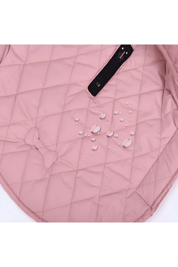 2026 New Reversible Dog Coat, Windproof, Small Medium Large Dog Jacket, Pink, Large for Winter Walks, Outdoor Adventures, Cold Weather Protection, Casual Outings, Chilly Days